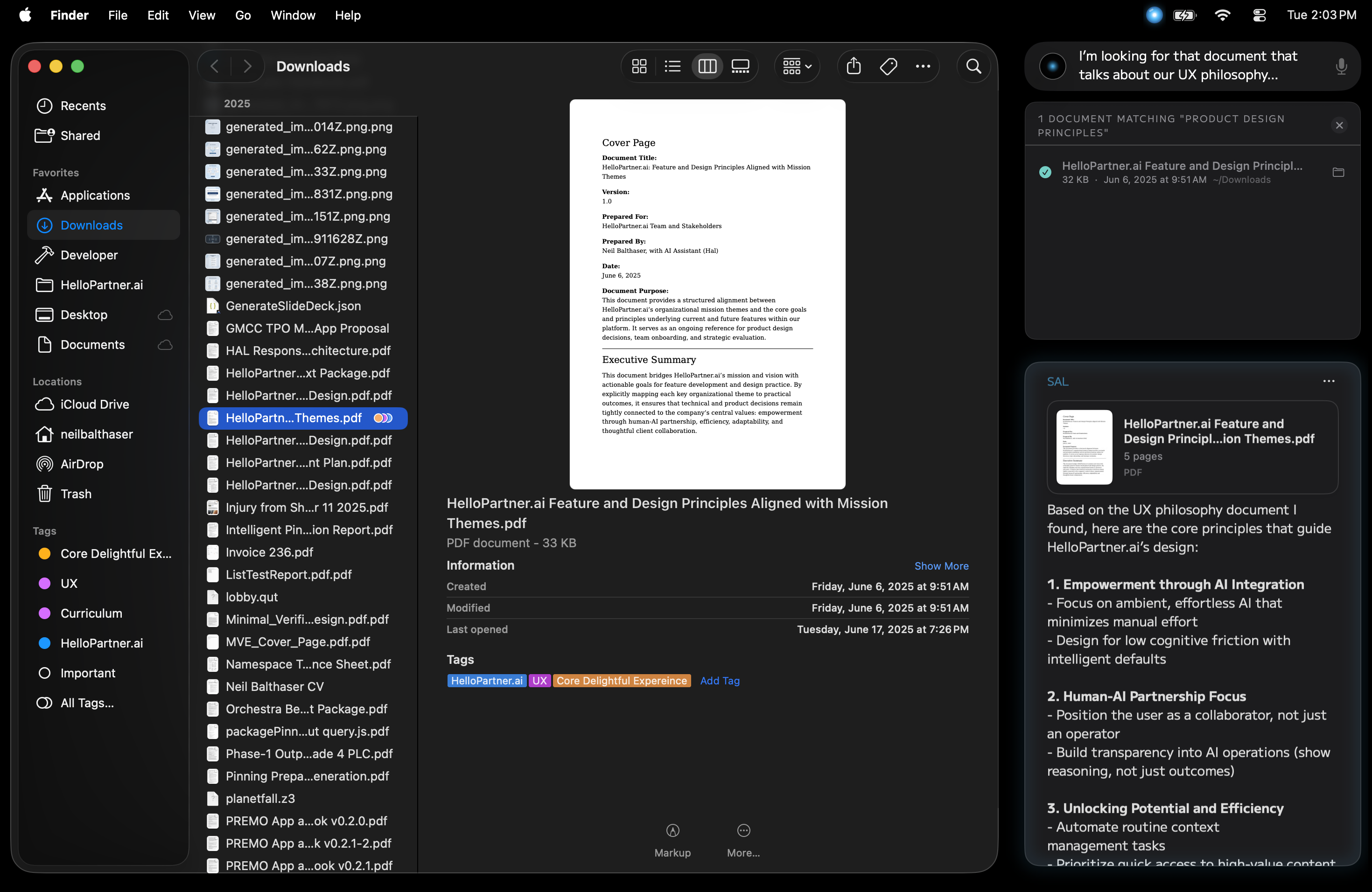 Sal finding documents by meaning — semantic file search